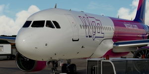 [A32NX] FlyByWire | Airbus A320neo WIZZ AIR D-AVYI in 8k thumbnail 1