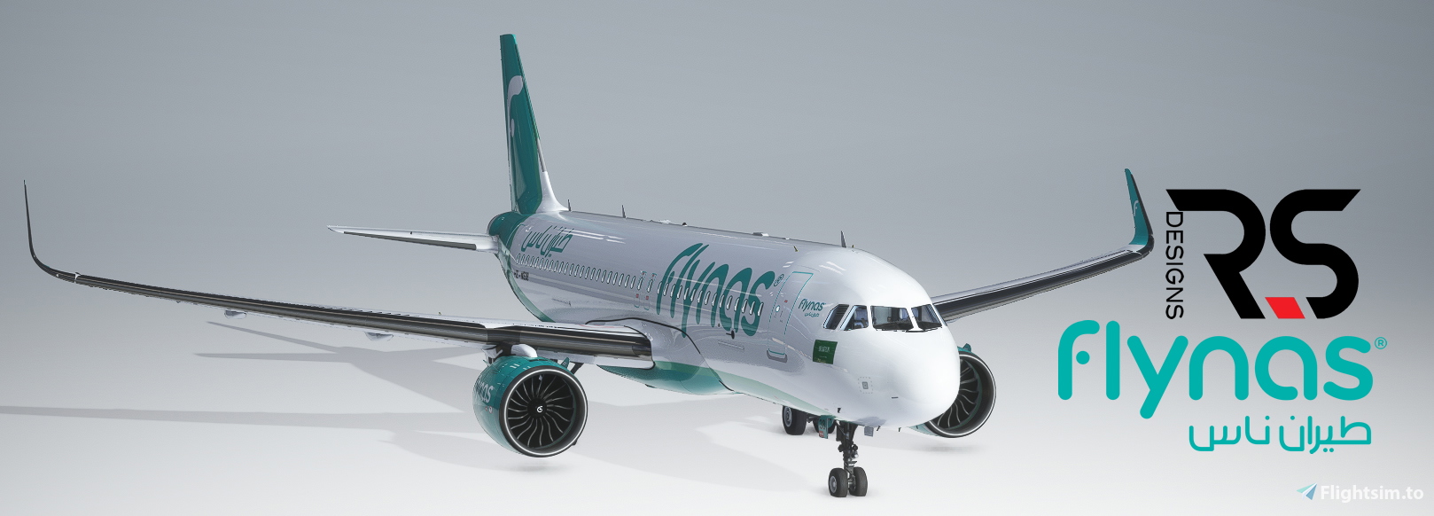 [A32NX] Flynas - HZ - NS38 [8K] - Image 1