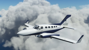 Flysimware Cessna 414AW N414XX 4.4 CLEANED & POLISHED thumbnail 2