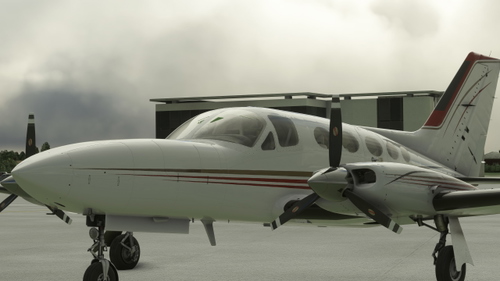 Flysimware Cessna 414AW N427RC 4.4 CLEANED & POLISHED 