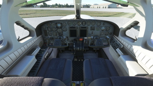 Flysimware Cessna C414 Chancellor - Grey Interior + Different Panels thumbnail 10