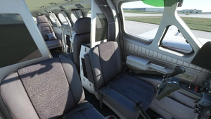 Flysimware Cessna C414 Chancellor - Grey Interior + Different Panels thumbnail 7