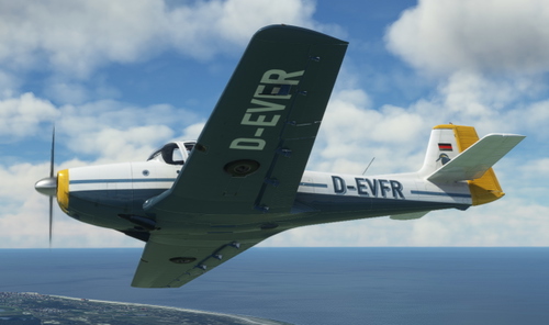 Focke-Wulf Piaggio FWP149D D-EVFR VFR-Flightsimmer