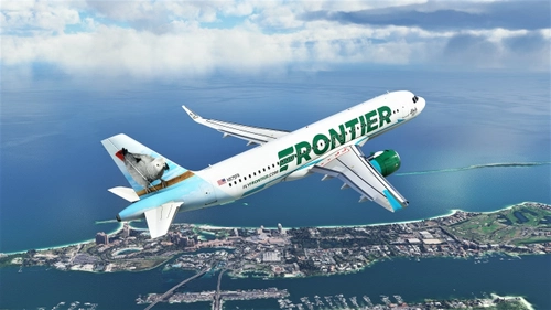 Frontier Airlines - "Lola The African Grey" (Fictional) - FBW A32NX