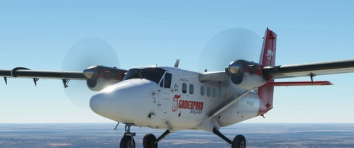Gamerpard Airline (VA) Twin Otter DHC6 300 Wheels Pax Alternativ Livery