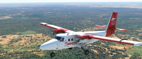 Gamerpard Airline (VA) Twin Otter DHC6 300 Wheels Pax Livery