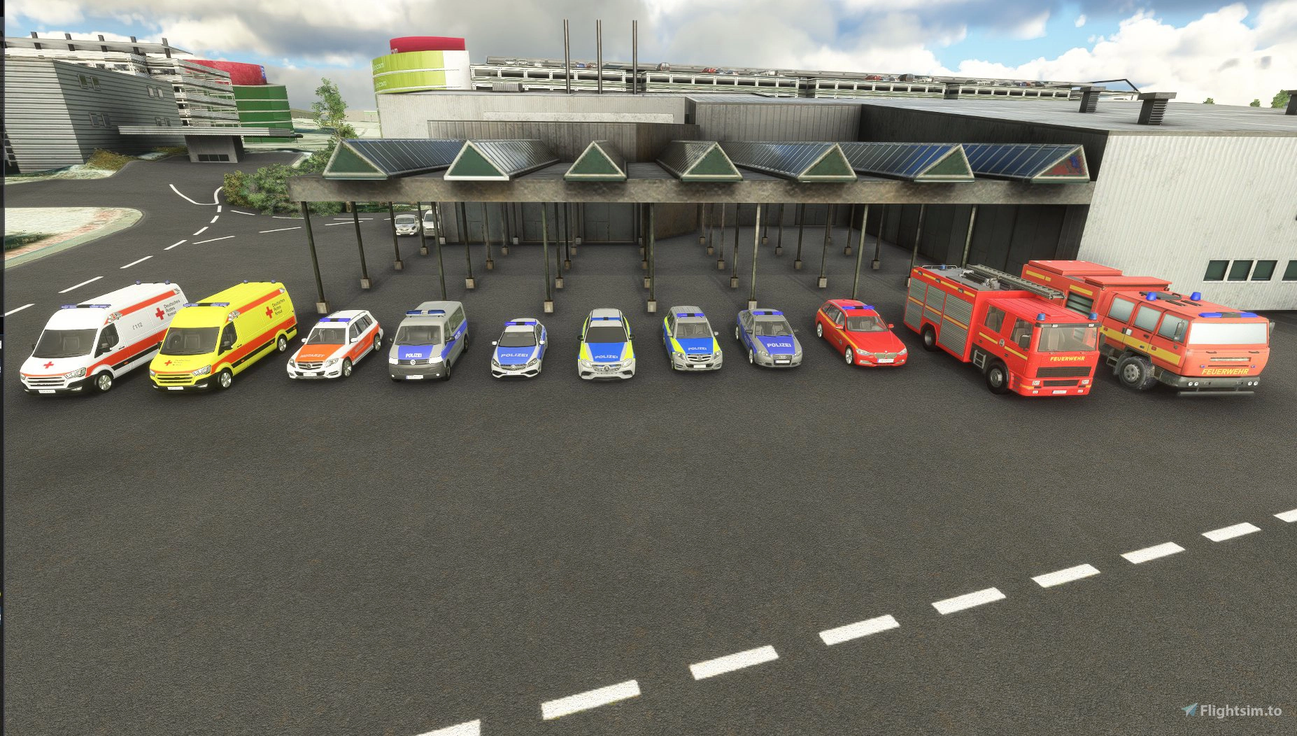 German Emergency Vehicle Pack - Image 1