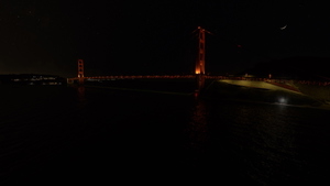 Golden Gate Bridge Night Light Enhancements, San Francisco Bay Area thumbnail 2