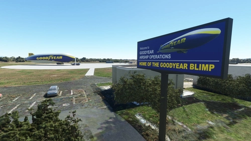 Goodyear Blimp Base 