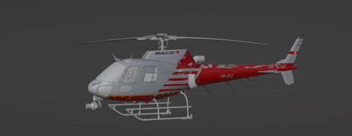 RSP H125 HB-ZCZ Air Glaciers Normal & HEMS interior