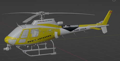 h125-HB-ZNAA Air Glaciers  