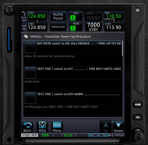 H145 Checklist for use with TDS GTNXi