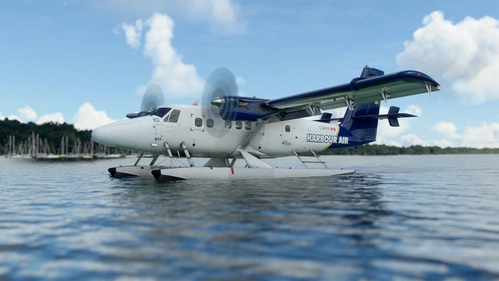 Harbour Air DH6 300 Floats Pax Twin Otter livery 8K. Requested.