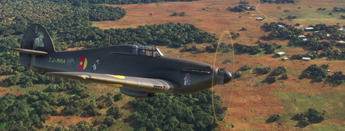Hawker Hurricane TJ-MRA Cameroun