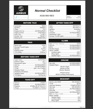 Headwind A330-900 NEO Checklist  thumbnail 2