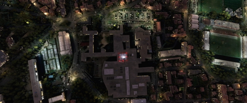 Helipad Biarritz Hospital