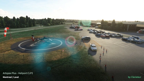 Heliport CLP2 Artopex Plus Laval (Montreal)