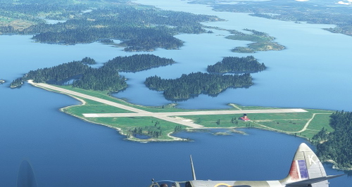 Herdla historical airstrip