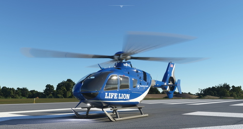 HPG H135 Livery - Life Lion