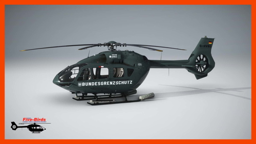 HPG H145 Base Pack Livery - BGS (former German Federal Border Guard) - D-HVBG - CIV/LUX/MIL