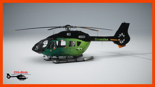 HPG H145 Livery - Greenlea Rescue New Zealand - ZC-HCX - EMS, Civ, Lux & Mil Variants