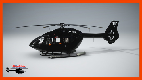 HPG H145 Base Pack Livery - Neymars privately owned H145 - PP-NJR - CIV/LUX