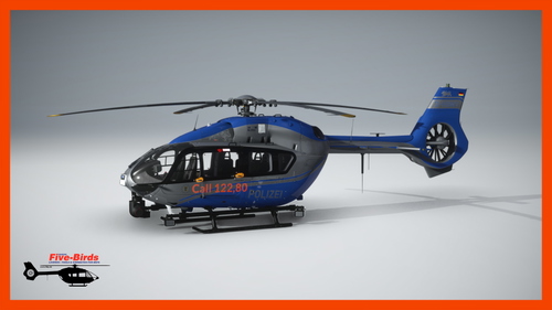 HPG H145 Base Pack Livery - Polizeihubschrauberstaffel Baden-Württemberg - Fleet-Pack - MIL