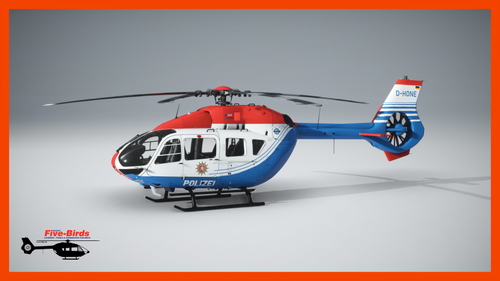 HPG H145 Livery - Polizeihubschrauberstaffel Hamburg - Fleet-Pack - Civ and Mil Variants