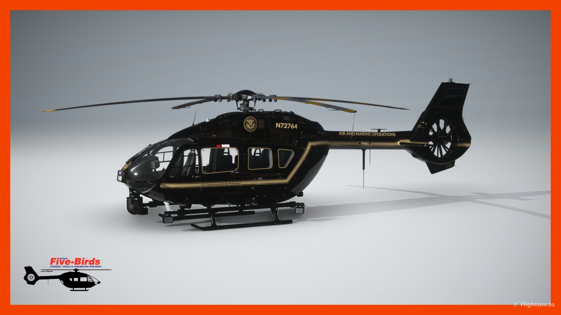 HPG H145 Base Pack Livery - U.S. Customs and Border Protection