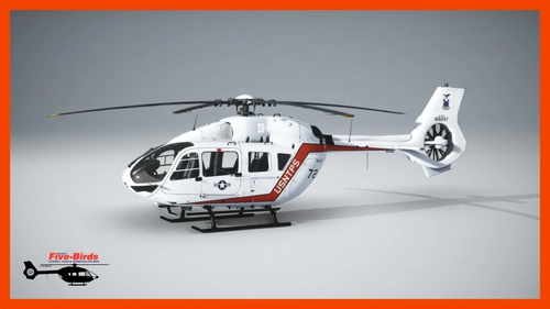 HPG H145 Base Pack Livery - United States Naval Test Pilot School - 168247 - CIV/LUX/MIL