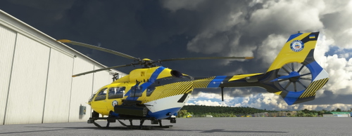 HPG H145 PRAY FOR UKRAINE TRIBUTE LIVERY