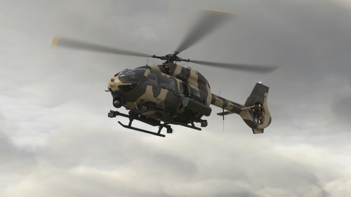 HPG H145 U.S. Army UH-72B Lakota 72104 (Fictional, 8K, MiliVar)