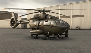 HPG H145 U.S. Army UH-72B Lakota 72611 (Fictional, 8K, MiliVar) thumbnail 10