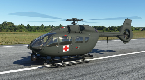 HPG H145/UH-72 U.S. Army Medevac #72112 Mil Version