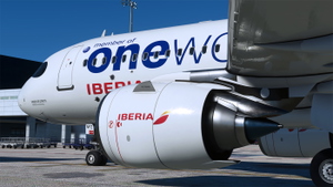[A32NX] Iberia Oneworld A320 neo EC-NFZ 8K thumbnail 1