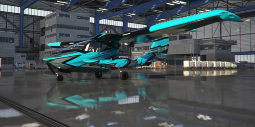ICON A5 BLUE LIVERY