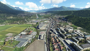 Innsbruck City / LOWI Approach, Austria (ORBX LOWI Compatible) thumbnail 6