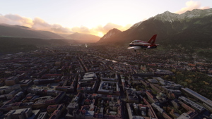 Innsbruck City / LOWI Approach, Austria (ORBX LOWI Compatible) thumbnail 10