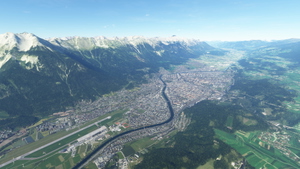 Innsbruck City / LOWI Approach, Austria (ORBX LOWI Compatible) thumbnail 13