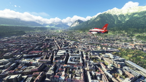 Innsbruck City / LOWI Approach, Austria (ORBX LOWI Compatible) thumbnail 11