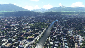 Innsbruck City / LOWI Approach, Austria (ORBX LOWI Compatible) thumbnail 14