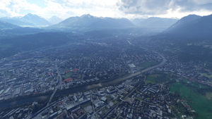 Innsbruck City / LOWI Approach, Austria (ORBX LOWI Compatible) thumbnail 7