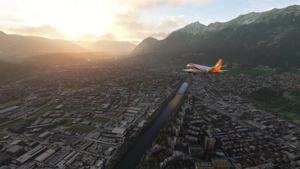 Innsbruck City / LOWI Approach, Austria (ORBX LOWI Compatible) thumbnail 2