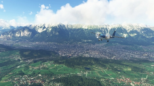 Innsbruck City / LOWI Approach, Austria (ORBX LOWI Compatible)