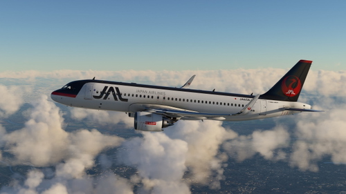 Japan Airlines A32N 2022 (Fictional)