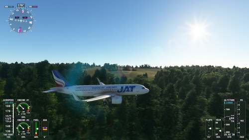 JAT Airways Airbus A320neo