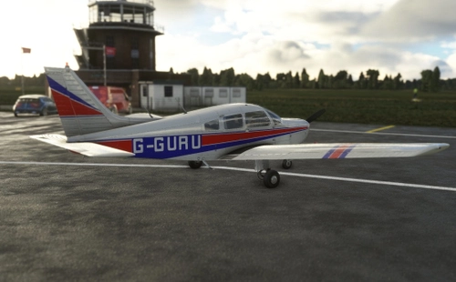 JustFlight PA-28 Warrior II - G-GURU