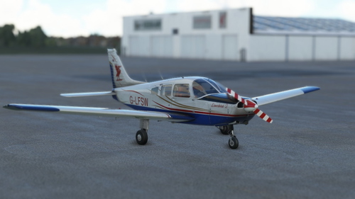 JustFlight PA28 Warrior II - G-LFSW
