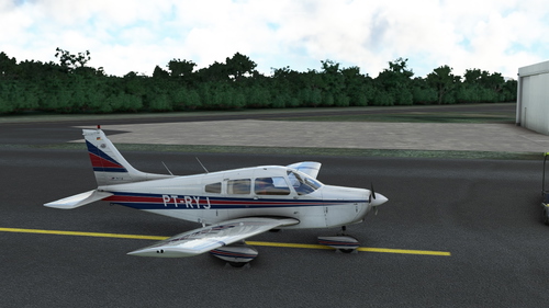 JustFlight Piper Warrior II - PT-RYJ