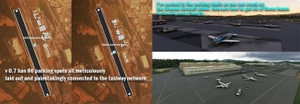 KAVL RWY+TXWY Fixes, Apron Enhancements, Night Lighting (Asheville, NC, USA) [SU11] thumbnail 7